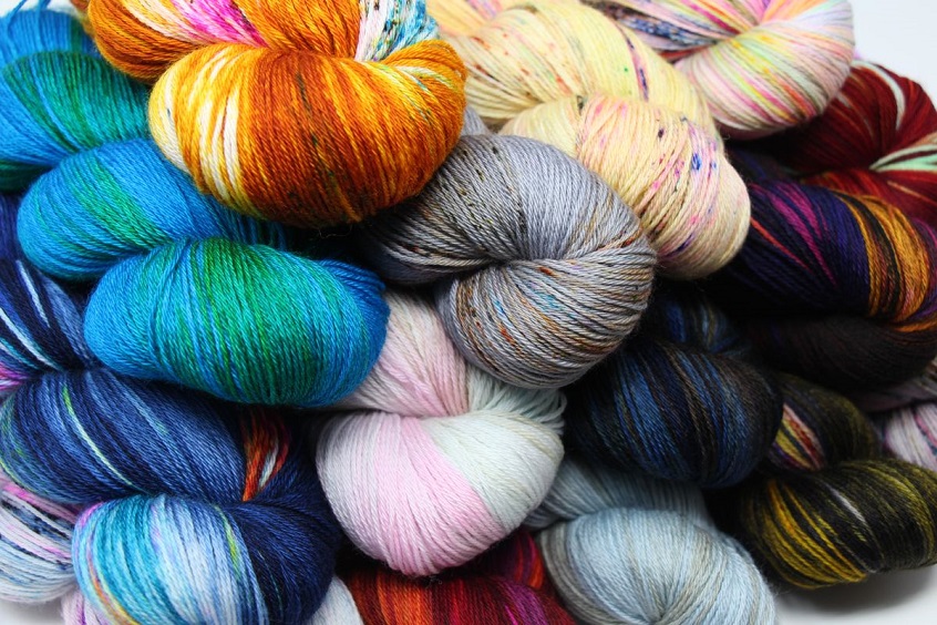Sock yarn fibres
