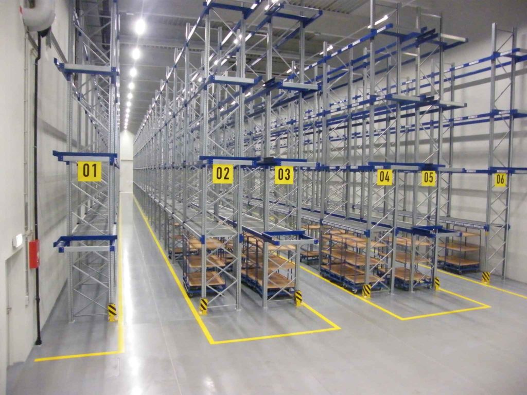 pallet racking warehouse system