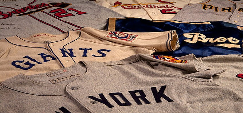 old baseball jerseys