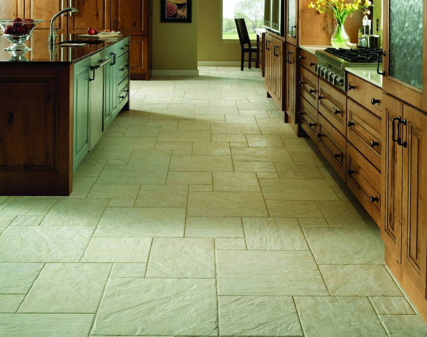 kitchen ceramic floor