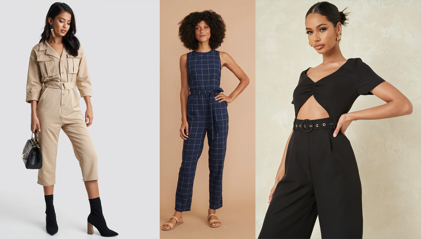 Belted-Jumpsuits