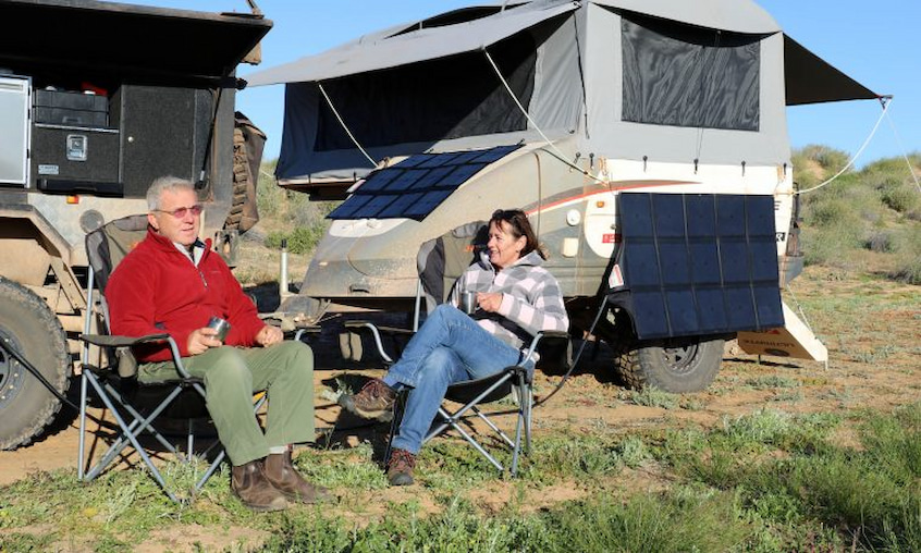 solar camping blankets