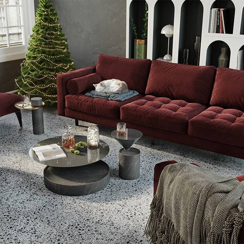 Salerno Grey Terrazzo STP-13
