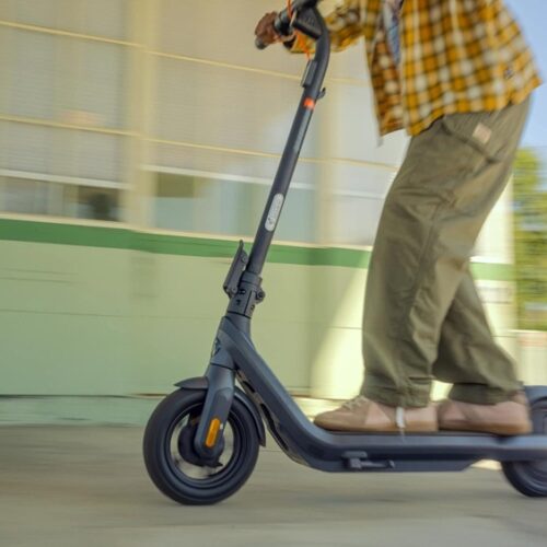 Segway Ninebot electric scooter on road