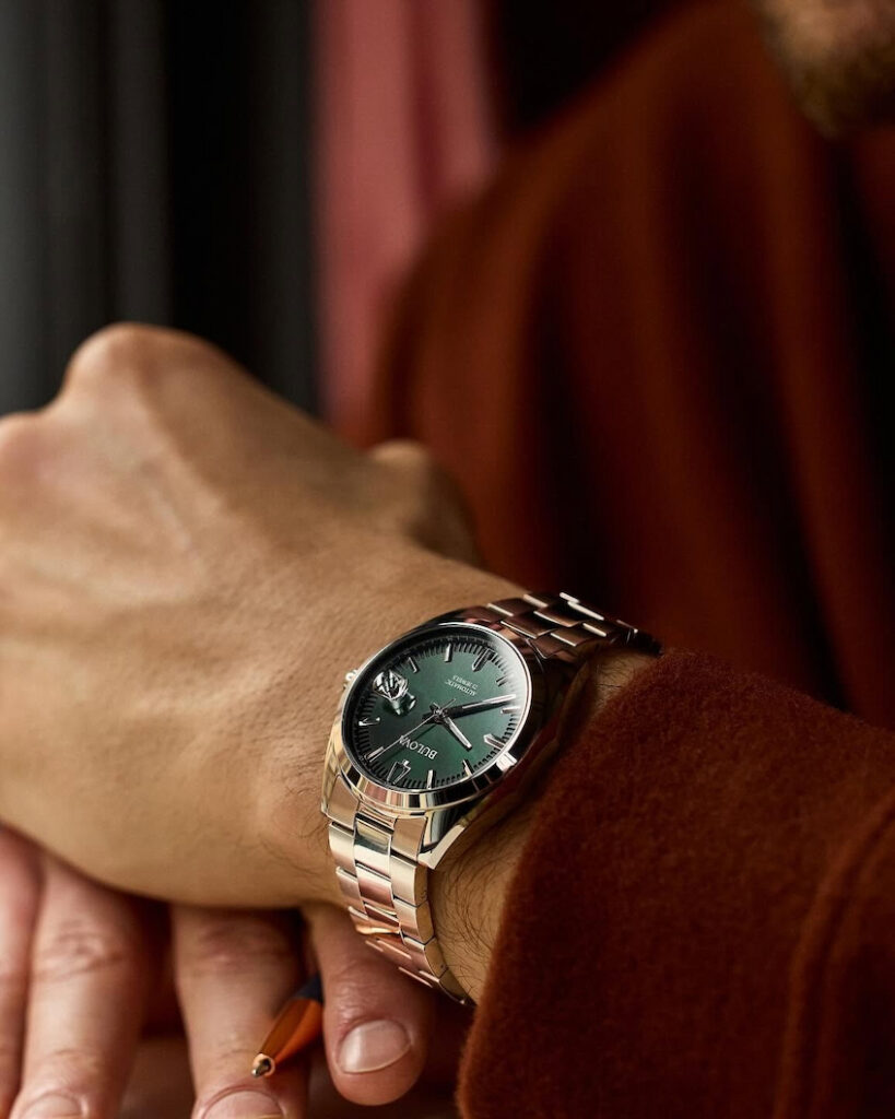 green-dial-watch