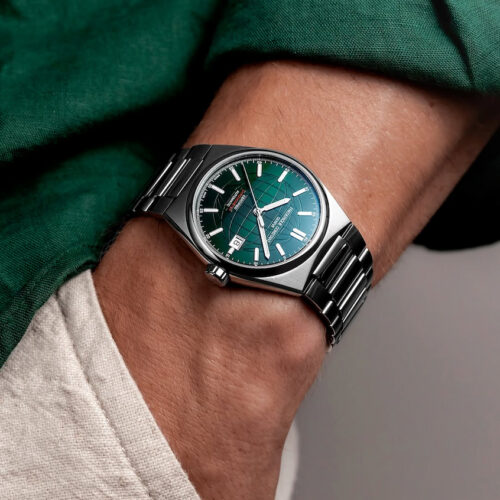 green-dial-watch