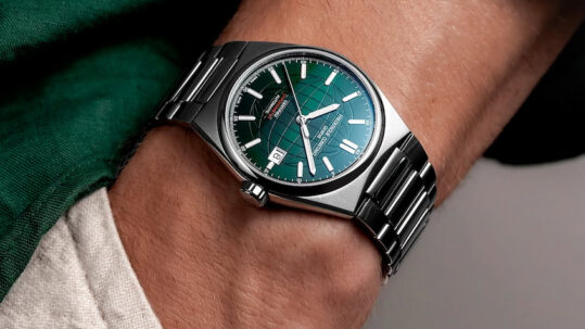 green-dial-watch