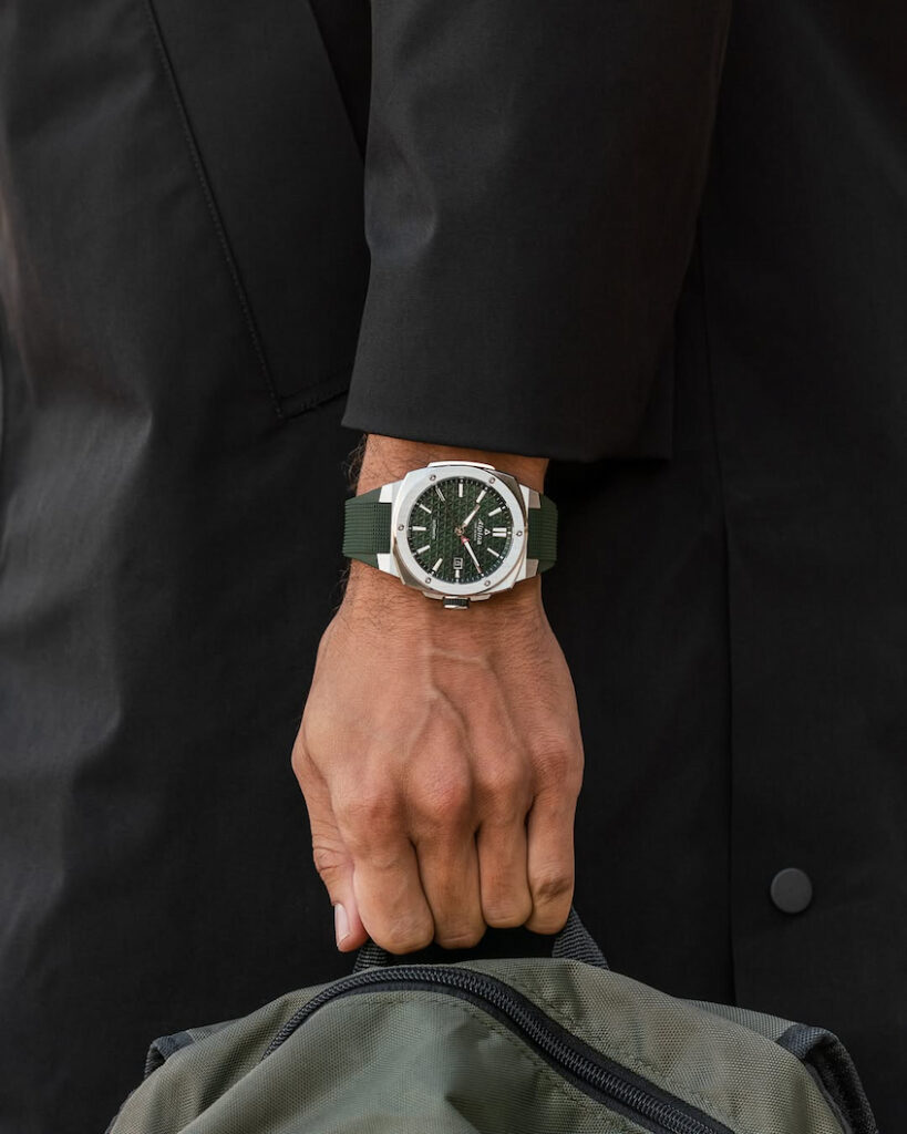 green-dial-watch
