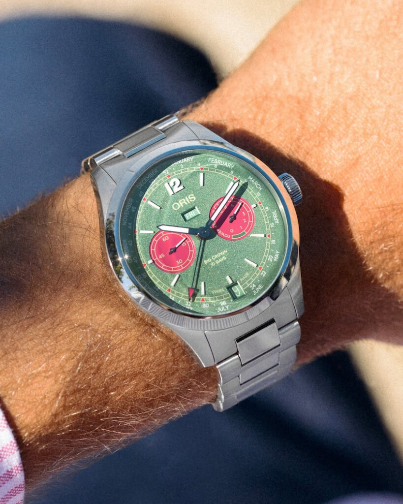 green-dial-watch